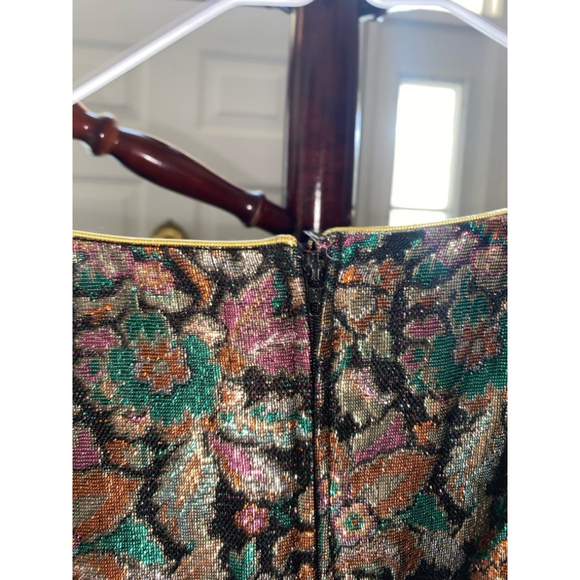 Women's Denise Fashions Dress, Size M, Black & Multi - Picture 5 of 6